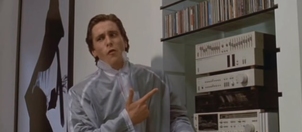 الممثل الأمريكي كريستيان بيل في فيلم American Psycho - سبوتنيك عربي