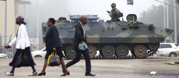 الوضع في هراري، زيمبابوي 14 نوفمبر/ تشرين الثاني 2017 - سبوتنيك عربي