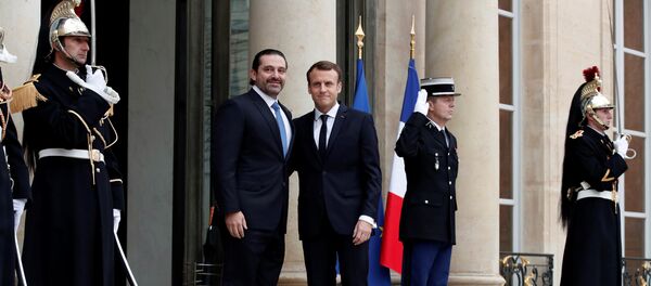 ماكرون يستقبل الحريري في باريس - سبوتنيك عربي