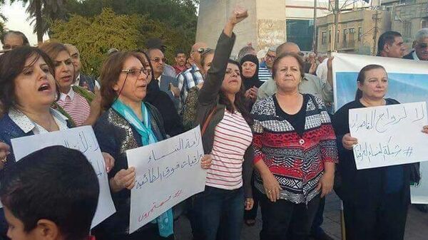 بالصور ..ثورة مدوية للنساء في العراق   - سبوتنيك عربي