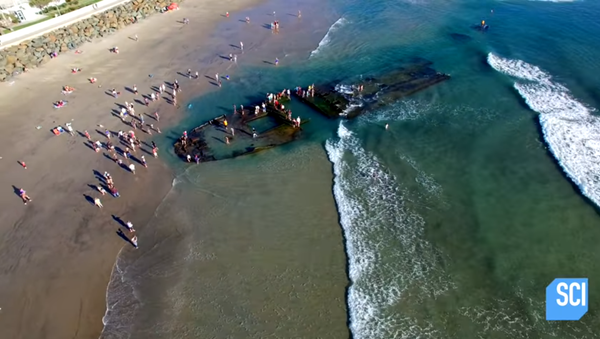 السفينة الشبح ترسو على شواطئ كاليفورنيا - سبوتنيك عربي