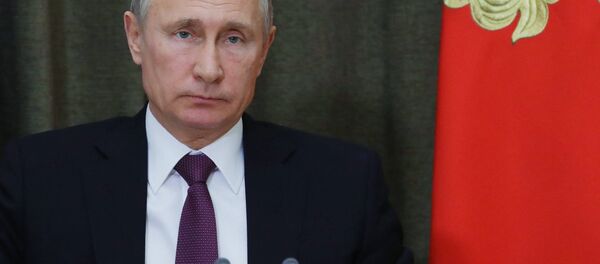 الرئيس الروسي فلاديمير بوتين أجرى اجتماعا مع قيادة وزارة الدفاع الروسية وشركات الإنتاج العسكري - سبوتنيك عربي