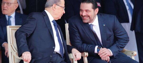 الحريري يحضر احتفالات عيد الاستقلال في بيروت - سبوتنيك عربي