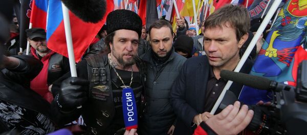 أوليغ تساروف، رئيس برلمان نوفوروسيا (اليمين) أوليغ تساروف، رئيس برلمان نوفوروسيا (اليمين) - سبوتنيك عربي