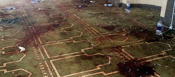 الدمار نتيجة الهجوم الإرهابي على المسجد شمال سيناء الدمار نتيجة الهجوم الإرهابي على المسجد شمال سيناء - سبوتنيك عربي