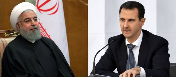 الأسد وروحاني - سبوتنيك عربي