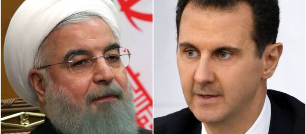 الأسد وروحاني - سبوتنيك عربي