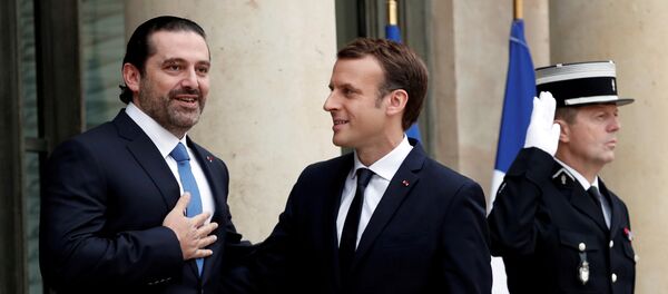 ماكرون يستقبل الحريري - سبوتنيك عربي