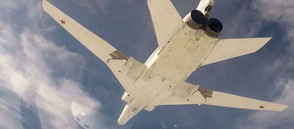 ضربات جوية لطائرات تو-22 إم 3 الروسية على مواقع تنظيم داعش الإرهابي في سوريا - سبوتنيك عربي