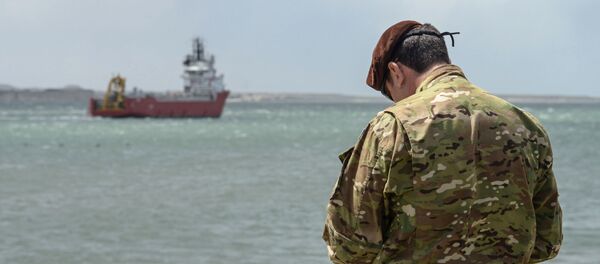 أعمال إنقاذ الغواصة الأرجنتينية سان خوان - سبوتنيك عربي