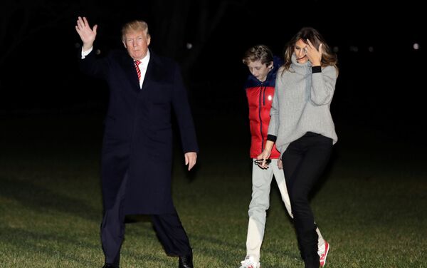 ترامب وعائلته يعودون إلى البيت الأبيض - سبوتنيك عربي