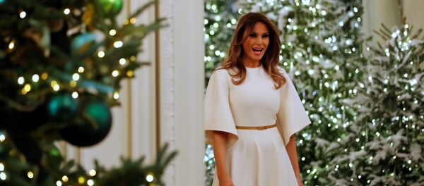 السيدة الأولى ميلانيا ترامب في البيت الأبيض - سبوتنيك عربي