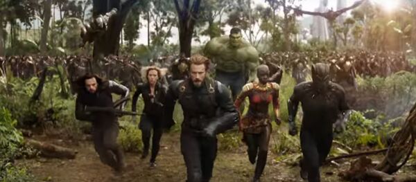 لقطة من إعلان فيلم Avengers: Infinity War - سبوتنيك عربي