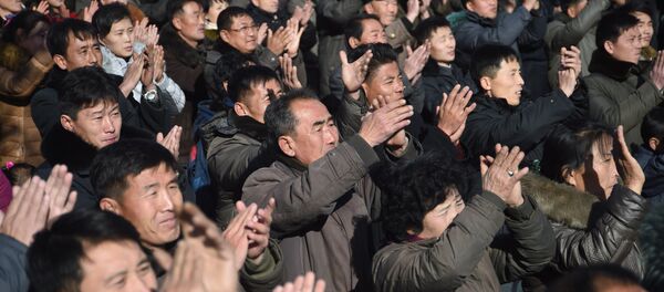 اطلاق صاروخ باليستي - بيونغ يانغ - كوريا الشمالية 29 نوفمبر/ تشرين الثاني 2017 - سبوتنيك عربي