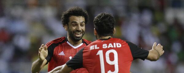 محمد صلاح مع منتخب مصر - سبوتنيك عربي