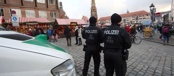 الشرطة الألمانية في السوق - سبوتنيك عربي