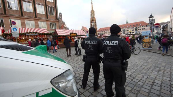 الشرطة الألمانية في السوق - سبوتنيك عربي