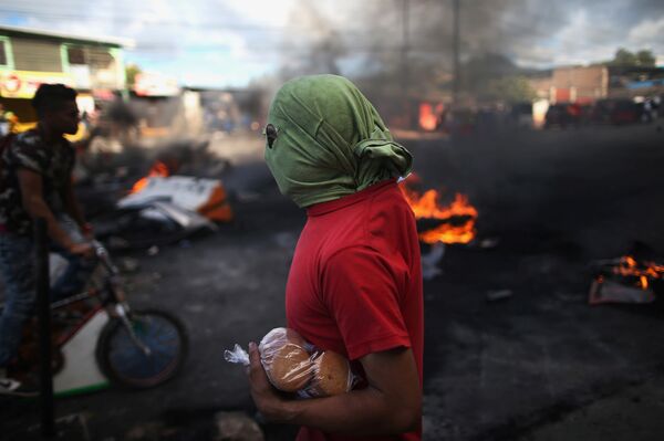 احتجاجات في هندراوس بسبب تأخر فرز الأصوات الانتخابية - سبوتنيك عربي