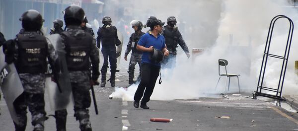 احتجاجات في هندراوس بسبب تأخر فرز الأصوات الانتخابية - سبوتنيك عربي