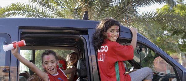 مشجعو منتخب المغرب - سبوتنيك عربي