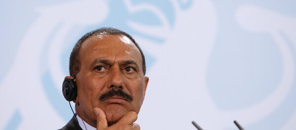 الرئيس السابق علي عبدالله صالح في برلين، ألمانيا 27 فبراير/ شباط 2017 - سبوتنيك عربي