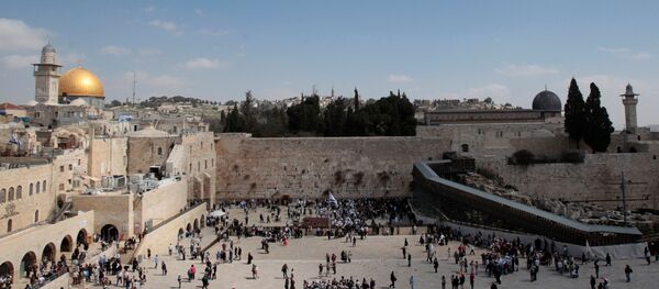 مسجد قبة الصخرة، الحرم الشريف، مسجد الأقصى، مدينة القدس القديمة، 7 مارس/ آذار 2017 - سبوتنيك عربي