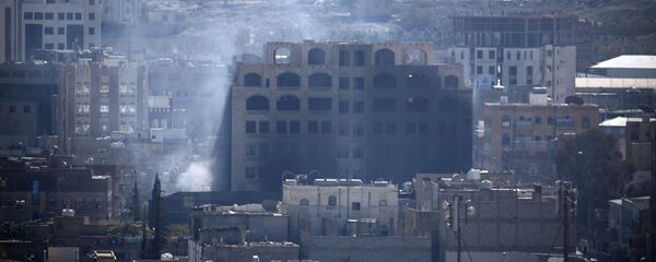 الوضع بعد مقتل الرئيس اليمني السابق علي عبدالله صالح في صنعاء، اليمن 3 ديسمبر/ كانون الأول 2017 - سبوتنيك عربي