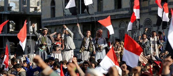 مسيرة أنصار الله في صنعاء مسيرة أنصار الله في صنعاء - سبوتنيك عربي