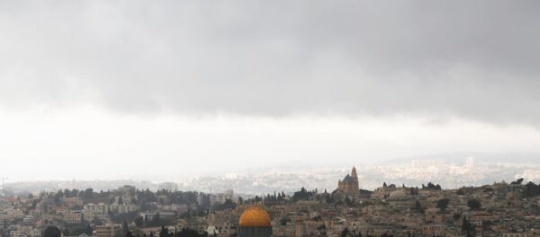 مشهد يطل على مدينة القدس، 6 ديسمبر/ كانون الأول 2017 - سبوتنيك عربي