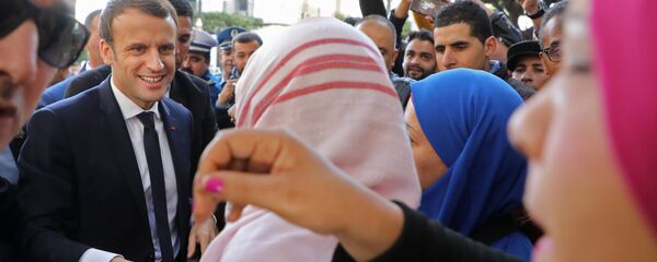 ماكرون في الجزائر - سبوتنيك عربي