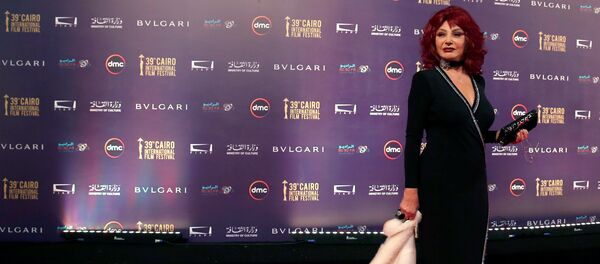  الممثلة المصرية نبيلة عبيد خلال مهرجان القاهرة السينمائي الـ 39، مصر 21 نوفمبر/ كانون الأول 2017 - سبوتنيك عربي