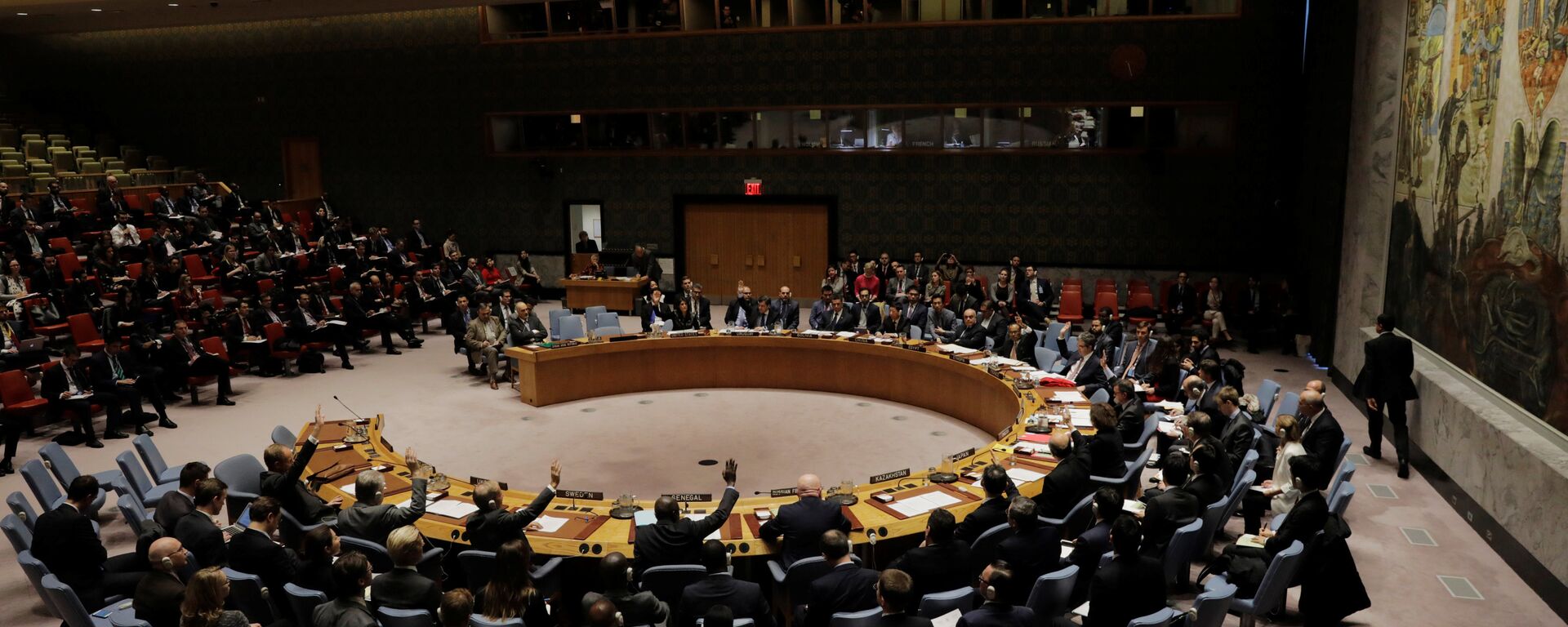  مجلس الأمن الدولي للأمم المتحدة، نيويورك، الولايات المتحدة 16 نوفمبر/ تشرين الثاني 2017 - سبوتنيك عربي, 1920, 28.02.2022