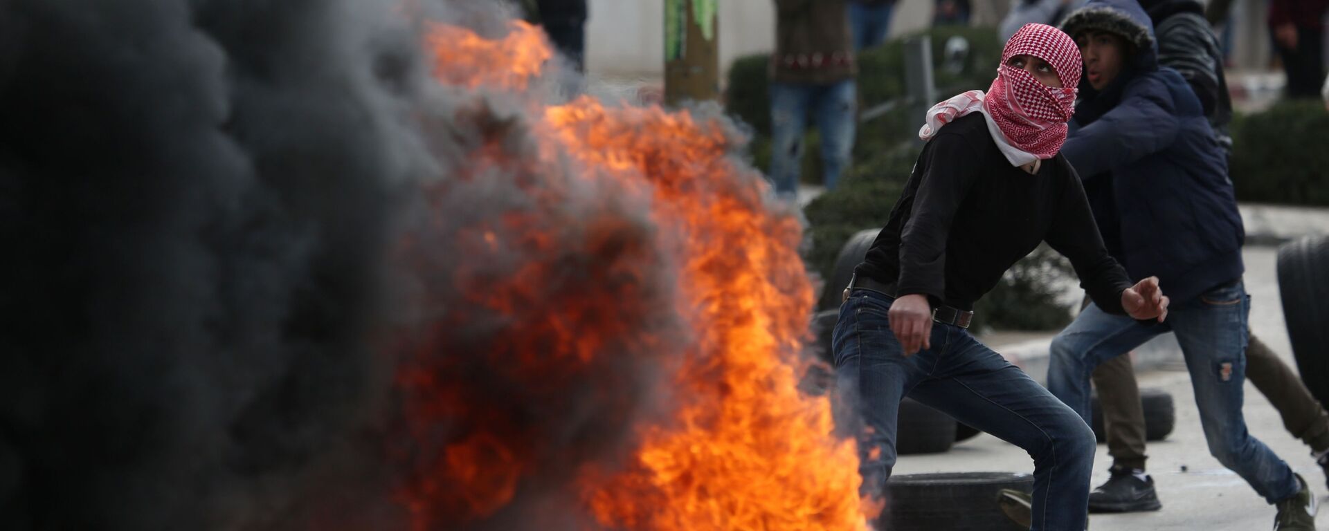 الضفة الغربية، القدس، فلسطين، اشتباكات الفلسطينيين والشرطة الإسرائيلية - سبوتنيك عربي, 1920, 29.08.2024