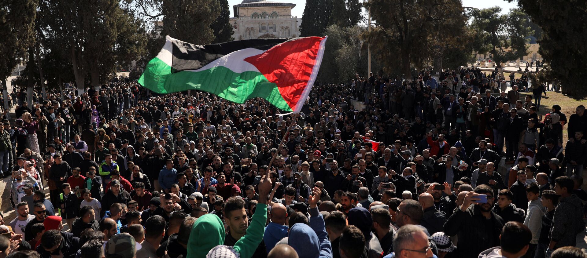 احتجاجات بالقرب من المسجد الأقصى في مدينة القدس - سبوتنيك عربي, 1920, 06.06.2021