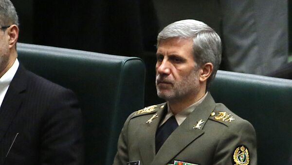وزير الدفاع الإيراني، العميد أمير حاتمي - سبوتنيك عربي