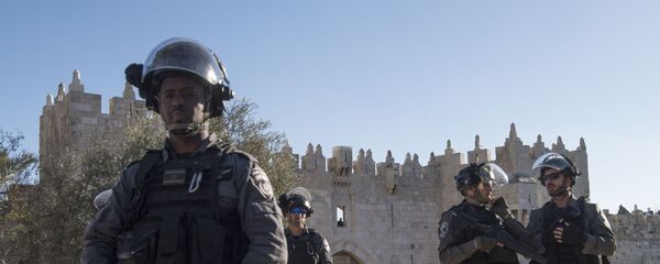 مظاهرات و احتجاجات في القدس، ديسمبر/ كانون الأول 2017 - سبوتنيك عربي