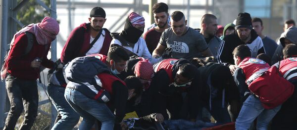 الوضع في رام الله، الضفة الغربية ديسمبر/ كانون الأول 2017 - سبوتنيك عربي