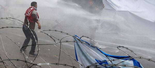 مظاهرات و احتجاجت في مدينة عكار، لبنان 10 ديسمبر/ كانون الأول 2017 - سبوتنيك عربي