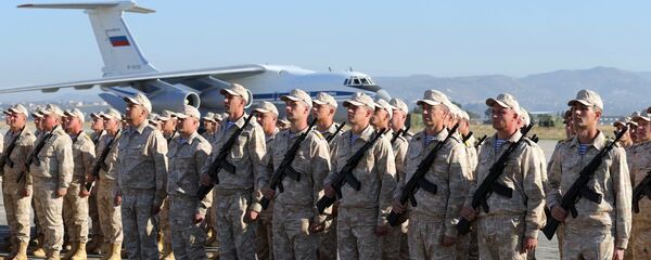 قوات روسية في قاعدة حميميم السورية - سبوتنيك عربي