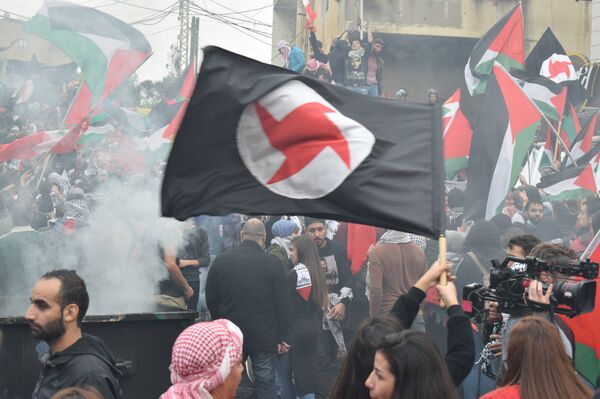 استنكار شعبي واسع في لبنان احتجاجا على قرار ترامب - سبوتنيك عربي