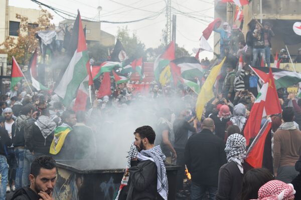 استنكار شعبي واسع في لبنان احتجاجا على قرار ترامب - سبوتنيك عربي