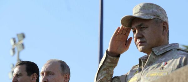 شويغو وبوتين والأسد في سوريا - سبوتنيك عربي