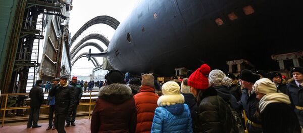 الغواصة النووية الاستراتيجية الجديدة كنياز فلاديمير (الأمير فلاديمير) - سبوتنيك عربي