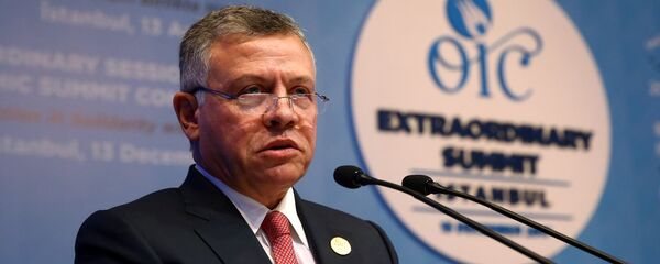 العاهل الأردني الملك عبدالله الثاني في اسطنبول، تركيا 13 ديسمبر/ كانون الأول 2017 - سبوتنيك عربي