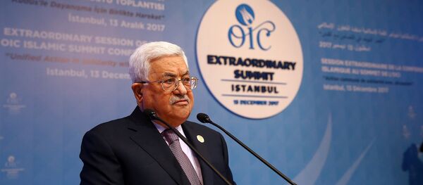 الرئيس الفلسطيني محمود عباس في اسطنبول، تركيا 12 ديسمبر/ كانون الأول 2017 - سبوتنيك عربي