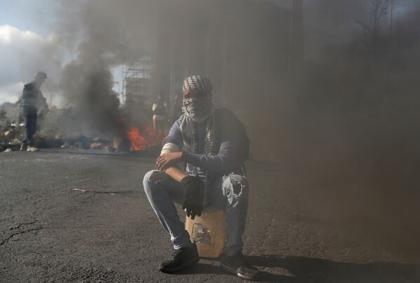 احتجاجات رام الله - سبوتنيك عربي