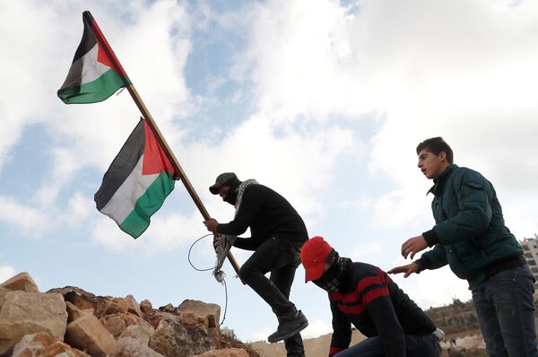 احتجاجات رام الله - سبوتنيك عربي