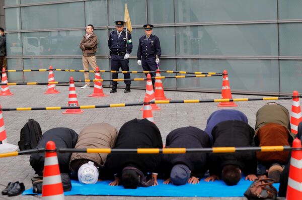احتجاجات طوكيو ضد قرار ترامب - سبوتنيك عربي