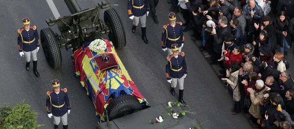 تشييع جثمان ملك رومانيا ميخائيل - سبوتنيك عربي