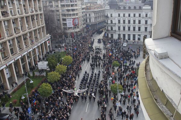 تشييع جثمان ملك رومانيا السابق - سبوتنيك عربي